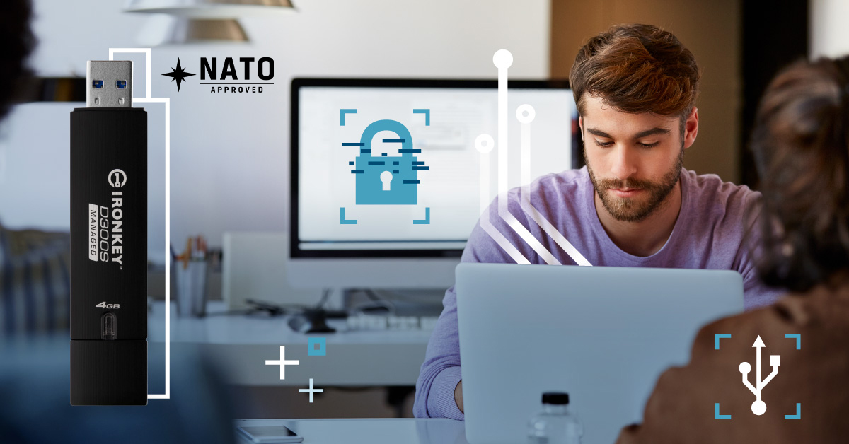 Šifrované USB disky Kingston radu IronKey D300 získali certifikát NATO